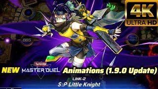 New MASTER DUEL Animations 190 Update  Memento Salamangreat SP Little Knight amp more [upl. by Fanya64]