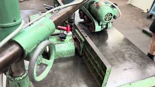 Wadkin Bursgreen BEM Spindle Moulder with power feed stock 2834 [upl. by Ainecey352]