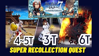 All Quest  Super Recollection Road to 7 Lostbelt No5 Atlantis FGOFateGrand Order [upl. by Violante]