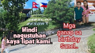 12TH BIRTHDAY GANAP NI SANELHINDI NAGUSTUHAN NI SANTOSH ANG RESORT [upl. by Daryl]