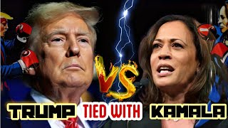 What happened if trump and kamala tie in election 2024  🪢👈🏼 [upl. by Aibos266]