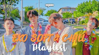 exo 엑소 softchill playlist solo amp units songs included [upl. by Eiroj]