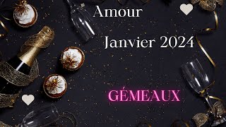 Gémeaux Amour Janvier 24 Finalement votre âme soeur ♥ [upl. by Ahsenod]