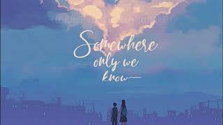 Vietsub  Somewhere Only We Know  Lily Allen  Lyrics Video [upl. by Lyda189]