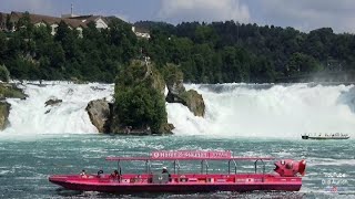 Spektakulär Rheinfall in Schaffhausen Rundgang um den Rheinfall Rhyfall Chutes du Rhin Wasserfall [upl. by Patsy597]