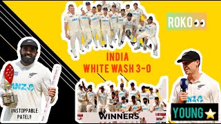 India hoa white wash home pr 30 incredible performance from Black caps [upl. by Tumer146]