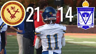 Chaminade vs Kellenberg JV football playoff highlights [upl. by Keane]