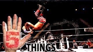 5 Rarely Seen Ladder Matches on WWE Network  5 Things [upl. by Searby90]