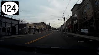 New Jersey Route 124 Full Length Drive [upl. by Herb]