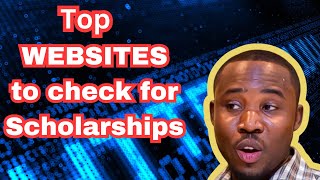 Top Scholarship Website used to check for scholarships  Website to check for scholarship [upl. by Sucram]