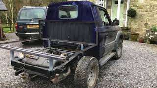 Toyota Landcruiser coloradoprado conversion to pickup [upl. by Retla998]