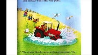 THE RUNAWAY TRACTOR  FARMYARD TALES BOOK KIDS READING WITH ENGLISH SUBTITLES [upl. by Asiel]