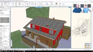 Editing roofs  ARCHLineXP [upl. by Perloff]