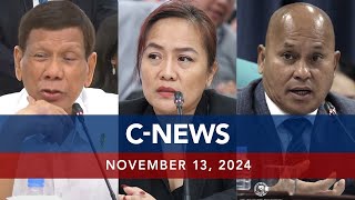 UNTV CNEWS  November 13 2024 [upl. by Ecinej830]