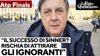 Lex tennista Bottazzi quotBoom di appassionati grazie a Sinner Rischia di attirare gli ignorantiquot [upl. by Moyers918]