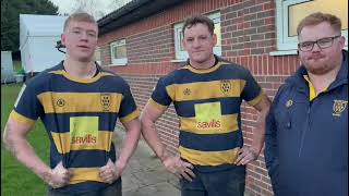 Sevenoaks 1st XV vs Westcombe Park RFC  Post Match Interview  Saturday 9th December [upl. by Neau123]