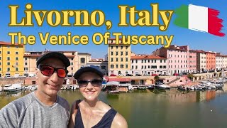 Livorno Italy  Discover the Venice of TUSCANY in our Livorno Walking tour  Italy VLOG [upl. by Nohsauq]