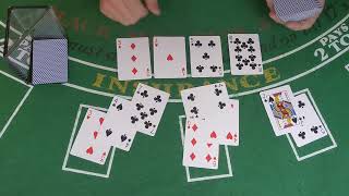 Card Counting Practice Double Deck [upl. by Orips859]