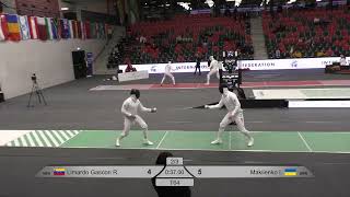 2024 385 T64 21 M E Individual Bern SUI WC GREEN LIMARDO GASCON VEN vs MAKIIENKO UKR [upl. by Eurd]