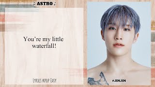 ASTRO 아스트로  WATERFALL Easy Lyrics [upl. by Etiuqram708]