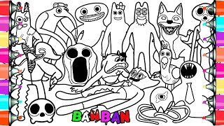 Jester Bittergiggle Death Garten Of Banban 7 Coloring Pages  NCS Music [upl. by Bessy]