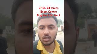 CHSL TIER 2 EXAM exam Centre Lucknow [upl. by Naerda]