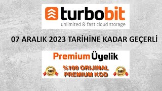 Turbobit Premium Hesap 19 Kasım 2023 [upl. by Sidonie]