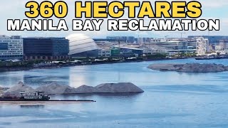 MANILA BAY RECLAMATION PROJECT UPDATE 07092024 [upl. by Ahsilad]