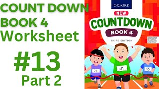 worksheet class 4 Worksheet 13countdown book 4 Worksheet 13 class 4 worksheet 13ytacademy198 [upl. by Kcirdderf]