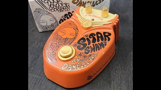 Danelectro Sitar Swami psychedelic･Pedal ダンエレクトロ GUITAR＆BASS [upl. by Ahsiekim195]