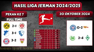 Hasil Liga Jerman Pekan Ke 7 [upl. by Chaker167]