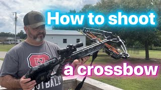 How to SHOOT a Crossbow with CRANK [upl. by Ragg]