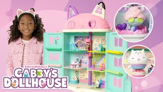 Gabby’s Dollhouse  Gabby’s Purrfect Dollhouse and Deluxe Room Sets  How To [upl. by Toback]