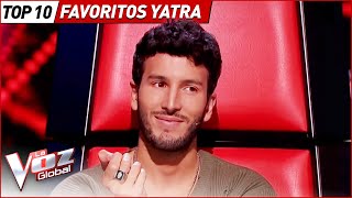 Los FAVORITOS de SEBASTIÁN YATRA en La Voz ❤️ [upl. by Graham]