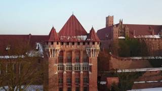 Zamek w MalborkuNajwiększy ceglany zamek świataThe Biggest Bricks Castle Of The WorldPoland [upl. by Hunsinger]