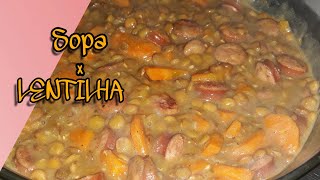 SOPA DE LENTILHA DELICIOSAECONÔMICA para o INVERNO [upl. by Kristien70]