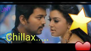 Chillax Velayudham movie song Vijay hits  Tamil songHigh quality song [upl. by Yelrahc990]