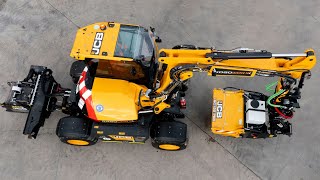 Full overview of the JCB Pothole Pro with Alan Nutterfield from Roadworx 1 of only 2 in Australia [upl. by Yelah716]