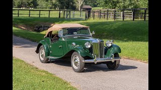 1953 MG TD Movie [upl. by Burr]