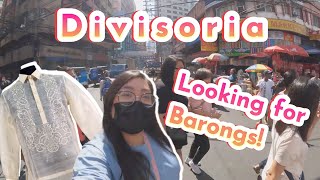 Walkthrough  Divisoria and 168 shopping mall  BARONG shopping [upl. by Teerprah]