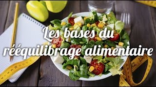 Les bases d’un rééquilibrage alimentaire [upl. by Melvena]