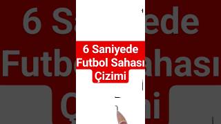 FUTBOL SAHASI NASIL ÇİZİLİR [upl. by Avrenim]