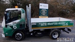 New 35t Isuzu Grafter Green Tipper Review  VansA2Z [upl. by Htebarual]