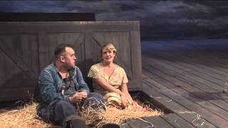 The Acting Company Of Mice and Men Clip 3 LENNIE AND CURLYS WIFE [upl. by Laural]