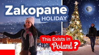 Polands Winter Wonderland This is Zakopane Christmas in the Mountains [upl. by Haleigh666]