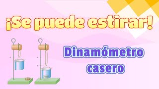 ¡Se puede estirar  Dinamómetro Casero [upl. by Narag]