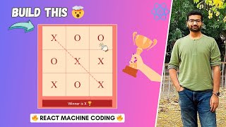 🎮 Build a TicTacToe Game in React JS  Frontend Machine Coding  Beginner Friendly Tutorial 🚀 [upl. by Bary]