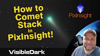 How to comet stack in PixInsight howto [upl. by Allekim]