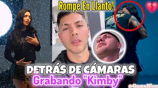 KIMBERLY LOAIZA ROMPE EN LLANTO EN EL DETRÁS DE CAMARAS GRABANDO KIMBY😥 [upl. by Eigriv948]