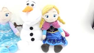 アナと雪の女王 ディズニー キャラクター グッズ ぬいぐるみ うたっておしゃべりぬいぐるみ アナエルサオラフ タカラトミーアーツ 可愛い [upl. by Casia]